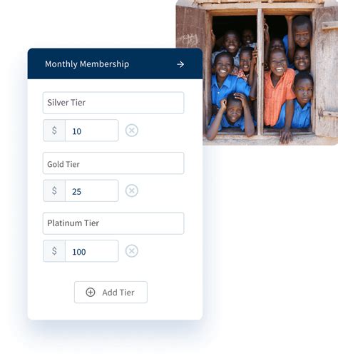charity membership management|Donorbox Memberships .